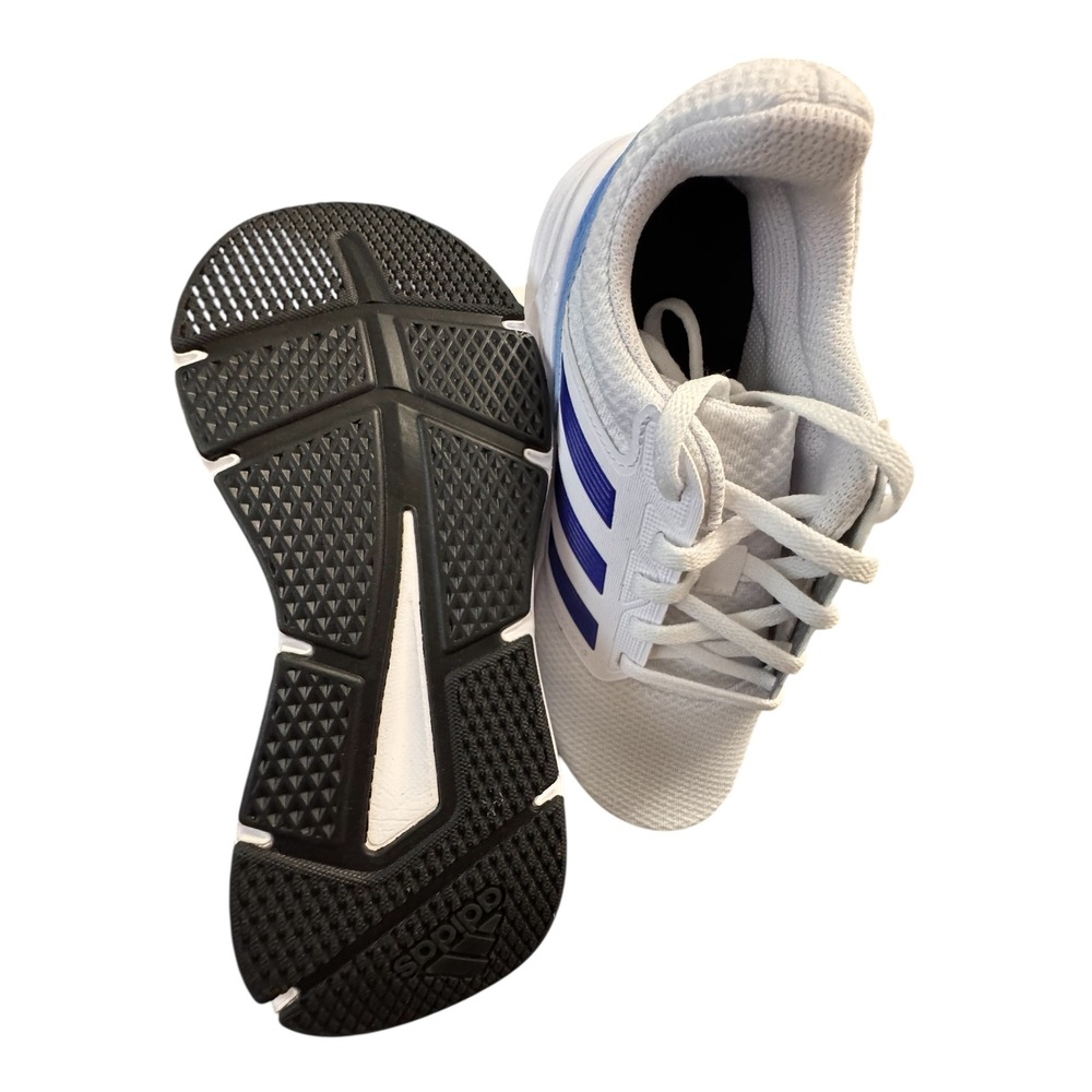 Adidas Galaxy 6 M Mens White Blue Running Shoes Sneakers IE8141 Size 7.5 - Picture 7 of 9